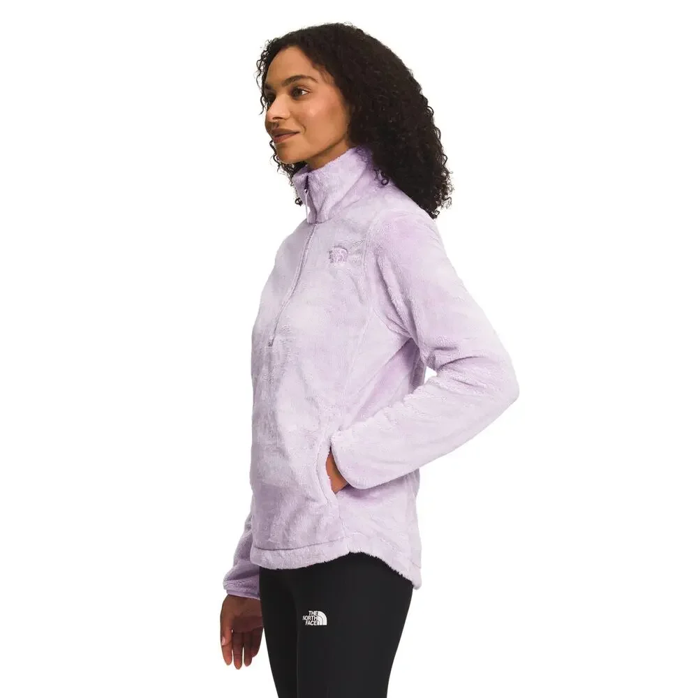 The North Face | Women | Osito Lavender Fog Fleece Quarter Zip Pullover | Small
